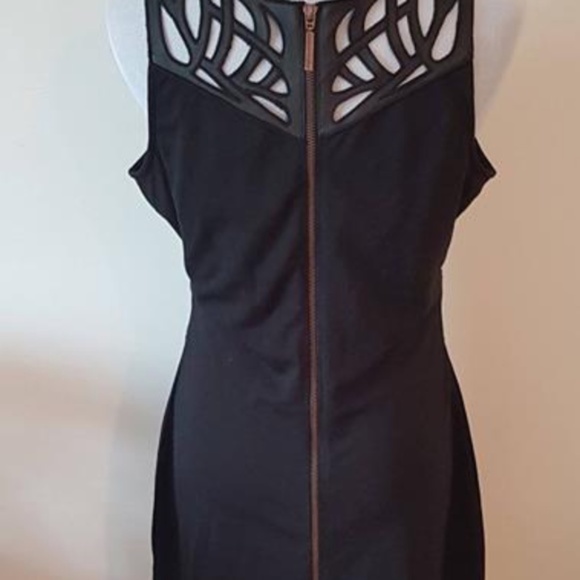 NWT Beyoncé Label - House of Deréon Cut Out Black Dress - Picture 8 of 16